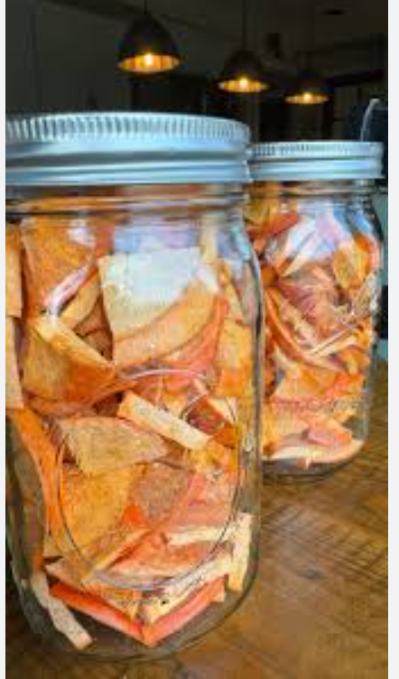 Freeze Dried Fuyu Persimmons - 3 oz