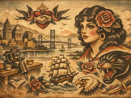 Oakland Traditional Tattoos That Stay Strong