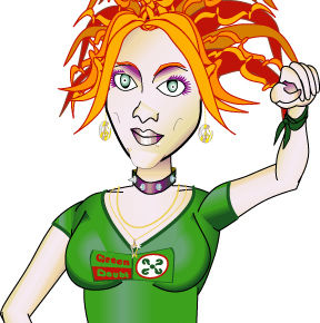 Aelysia G - Green Doubt mascot