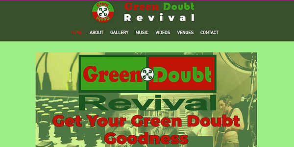 Green Doubt Revival Website