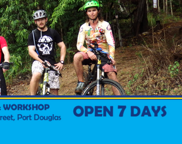 Port Douglas Bicycle Centre Facebook banner