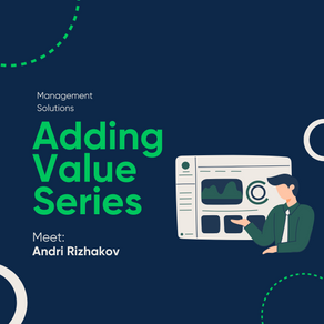 Adding Value: Get to know Andri Rizhakov, Data Lead