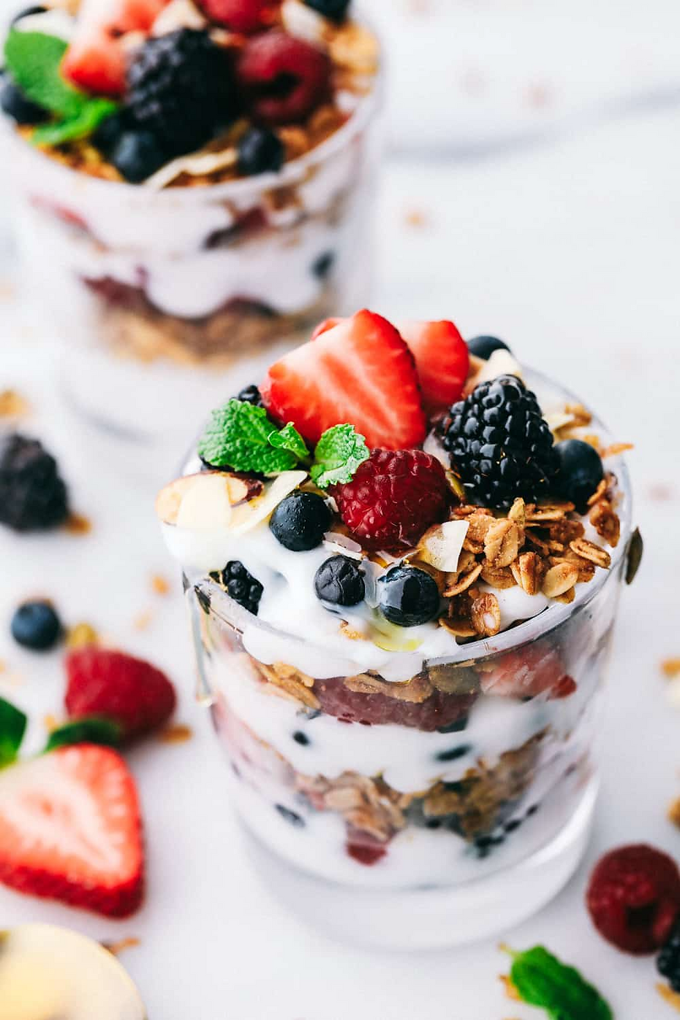 Fruits Yogurt Parfait