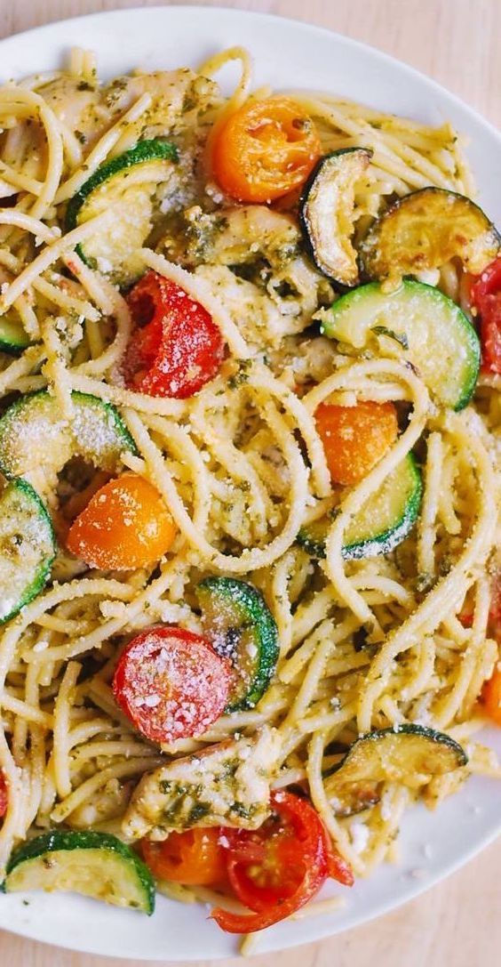 Parmesan Zucchini Tomato