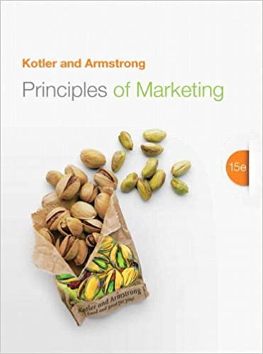 Principles of Marketing 15th Edition