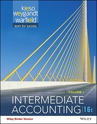 Intermediate Accounting, 16th Edition