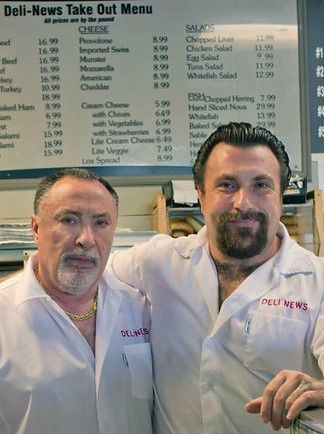 Zoric and Michael Adamovsky - Deli News owners