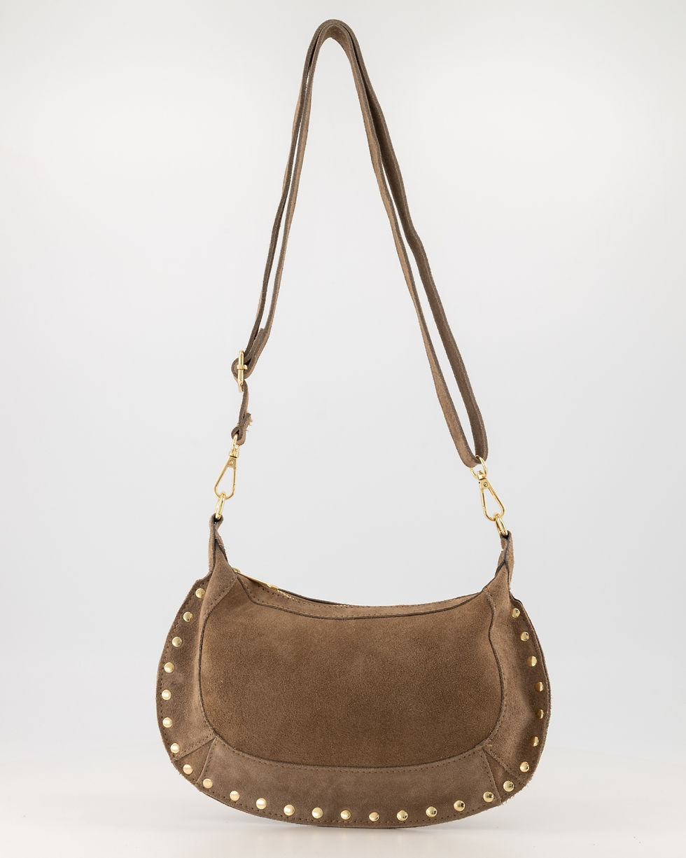 Thumbnail: Monica suede taupe