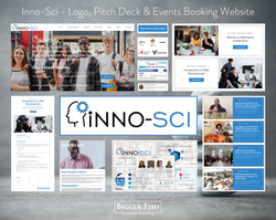 Inno-Sci - Logo, Pitch Deck & Events Boo
