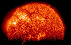 Sol ardiente