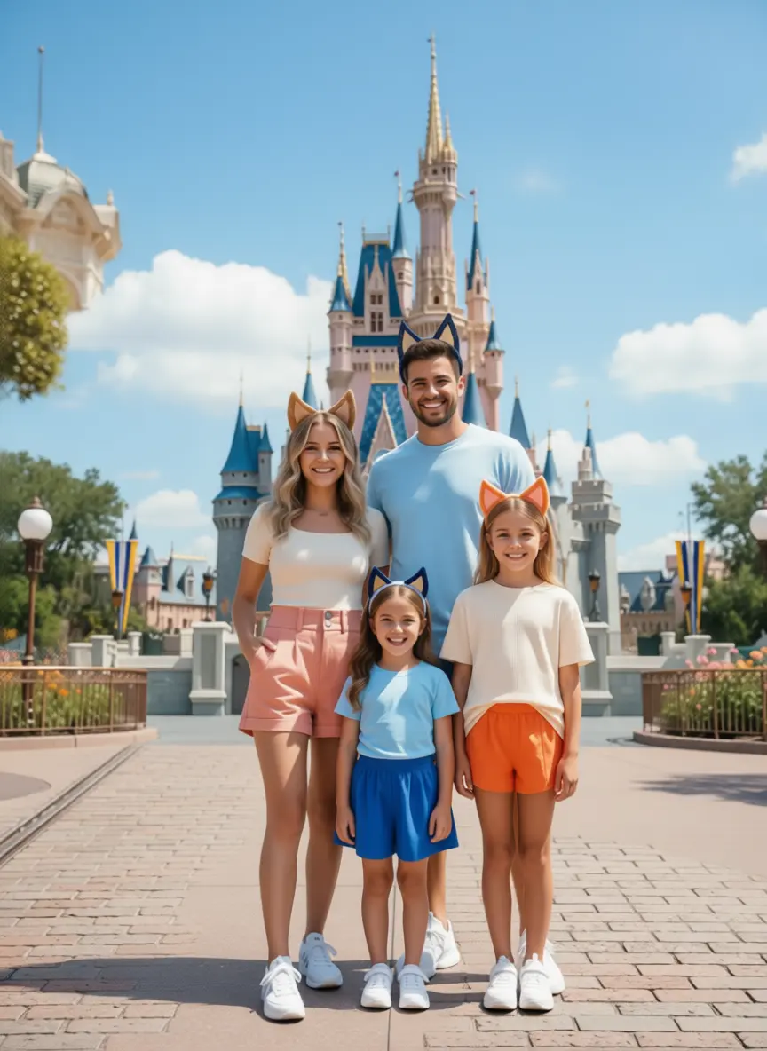 Magic Kingdom matching outfit guide