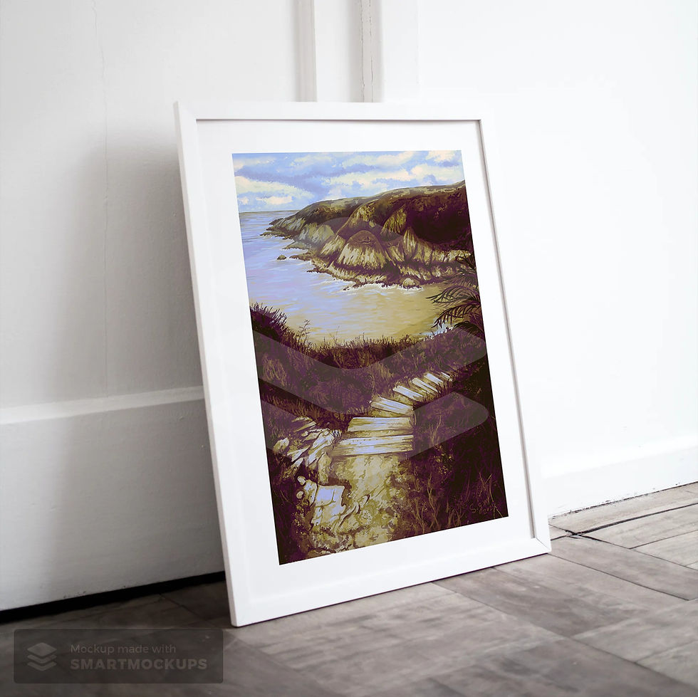 Thumbnail: Devils path print