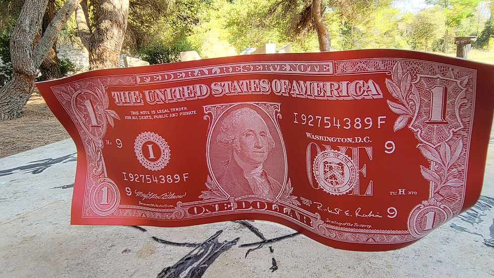 Miniature : Karl Lagasse  - " NEW ONE DOLLAR RED MAT " 11 exemplaires