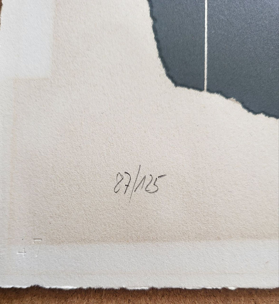 Thumbnail: Hans Erni (1909 – 2015) – "Lithographie 87/125"