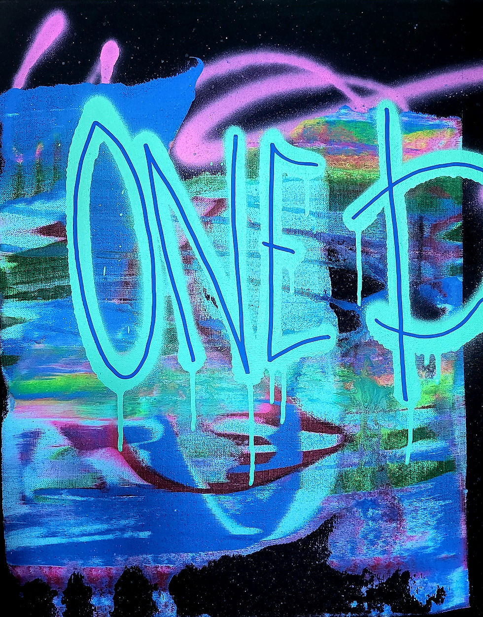 Miniature : Karl Lagasse  - " ONE DOLLAR " DIPTYQUE (vert)