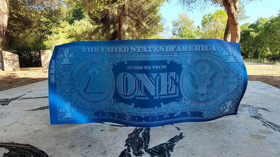 Miniature : Karl Lagasse  - " NEW ONE DOLLAR BLEU MAT " 21 Exemplaires