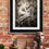 Miniature : Trevor E R Yerbury - "Nestling in the Wisteria"