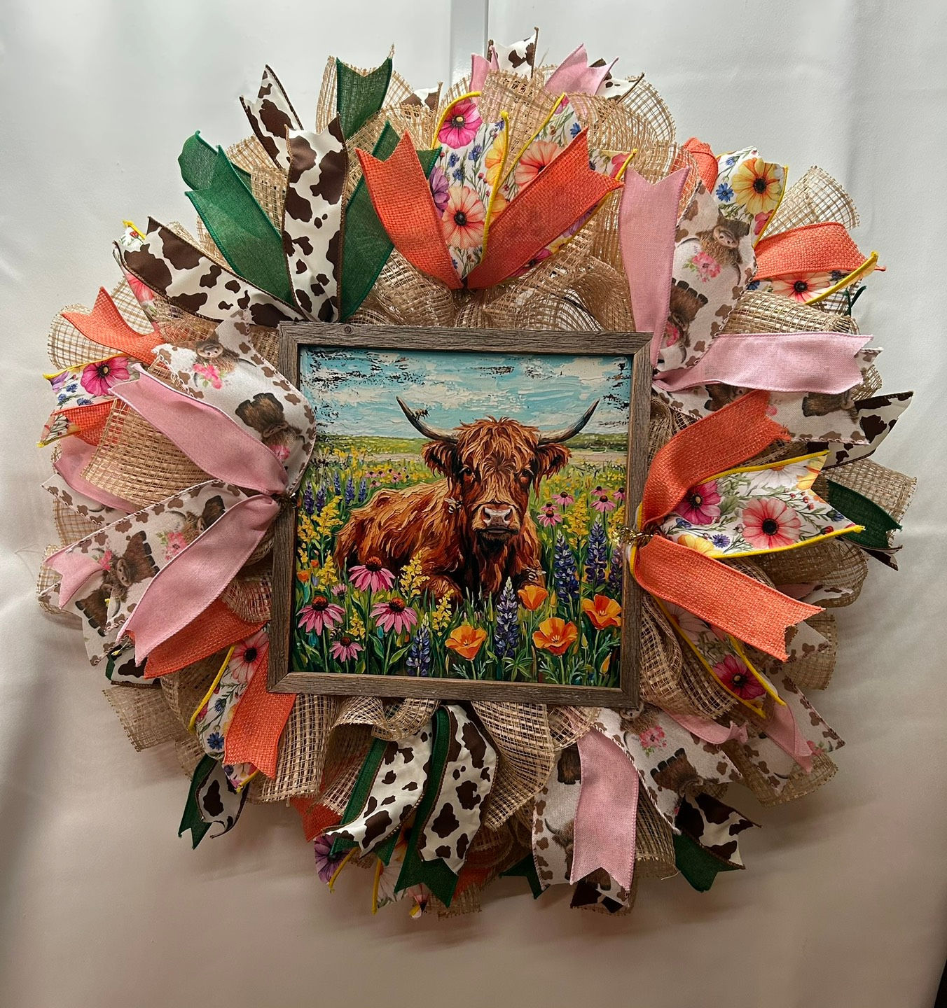 Highland Wildflower Wreath