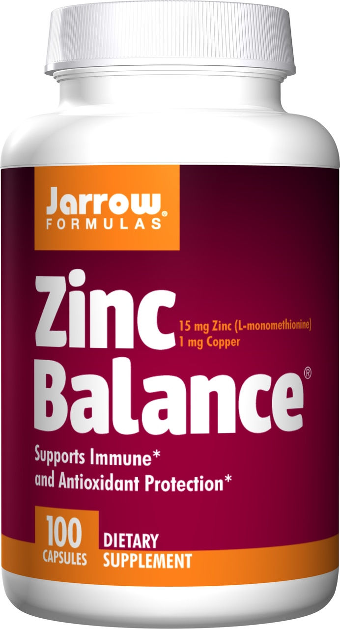 Jarrow Zinc Balance 15 Mg 100 Caps