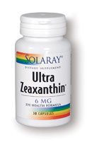 Solaray Ultra Zeaxanthin 6mg 30 Capsules