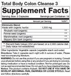 Thumbnail: Organic Total Body Cleanse 14 Day 3 Bottles 2 28 Vegetarian Capsules 1 84 Vegeta