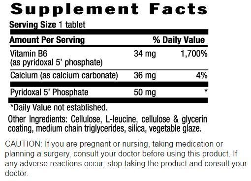 Thumbnail: Country Life P-5-P B-6 50 Mg 100 Tablets