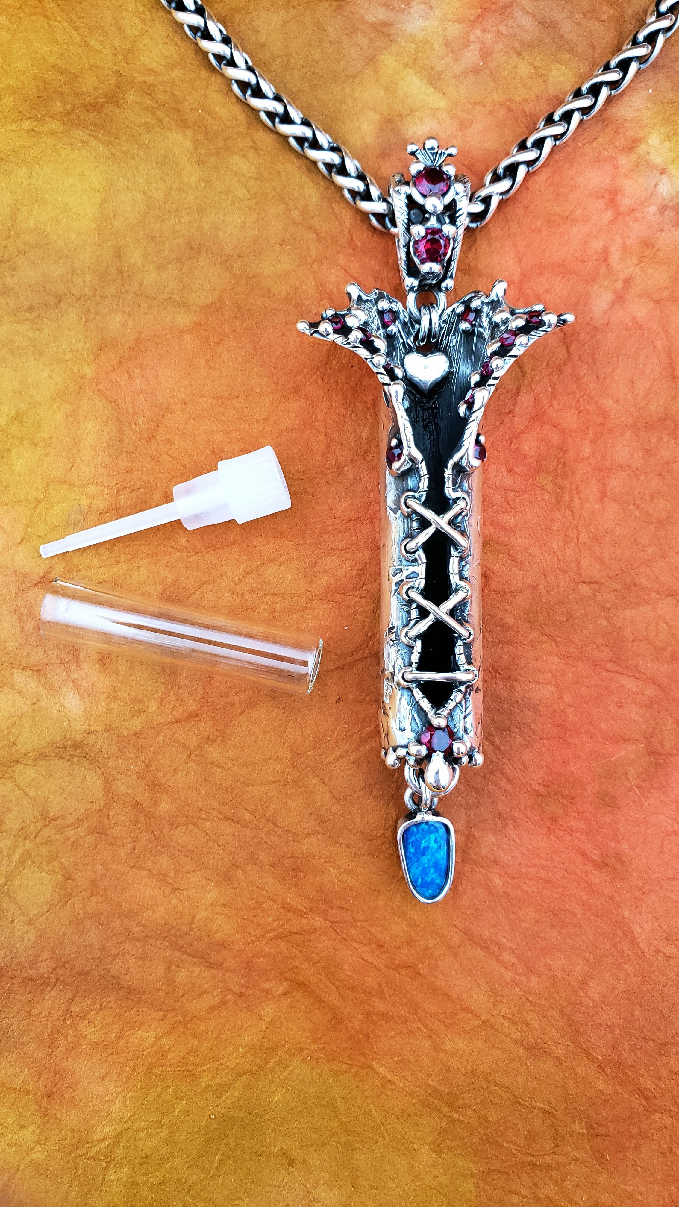 Corset Vial Pendant