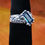 Thumbnail: Blue Topaz Baguette Ring
