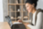 Woman studying to become a certified FASCETS facilitator.