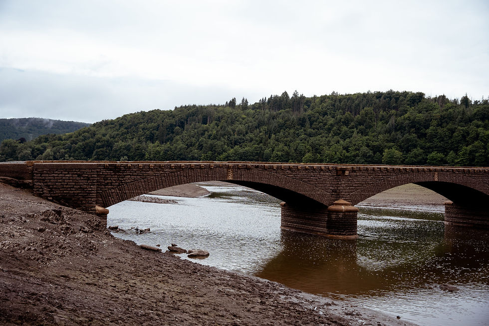 Aseler Brücke verbindet Asel und Asel-Süd