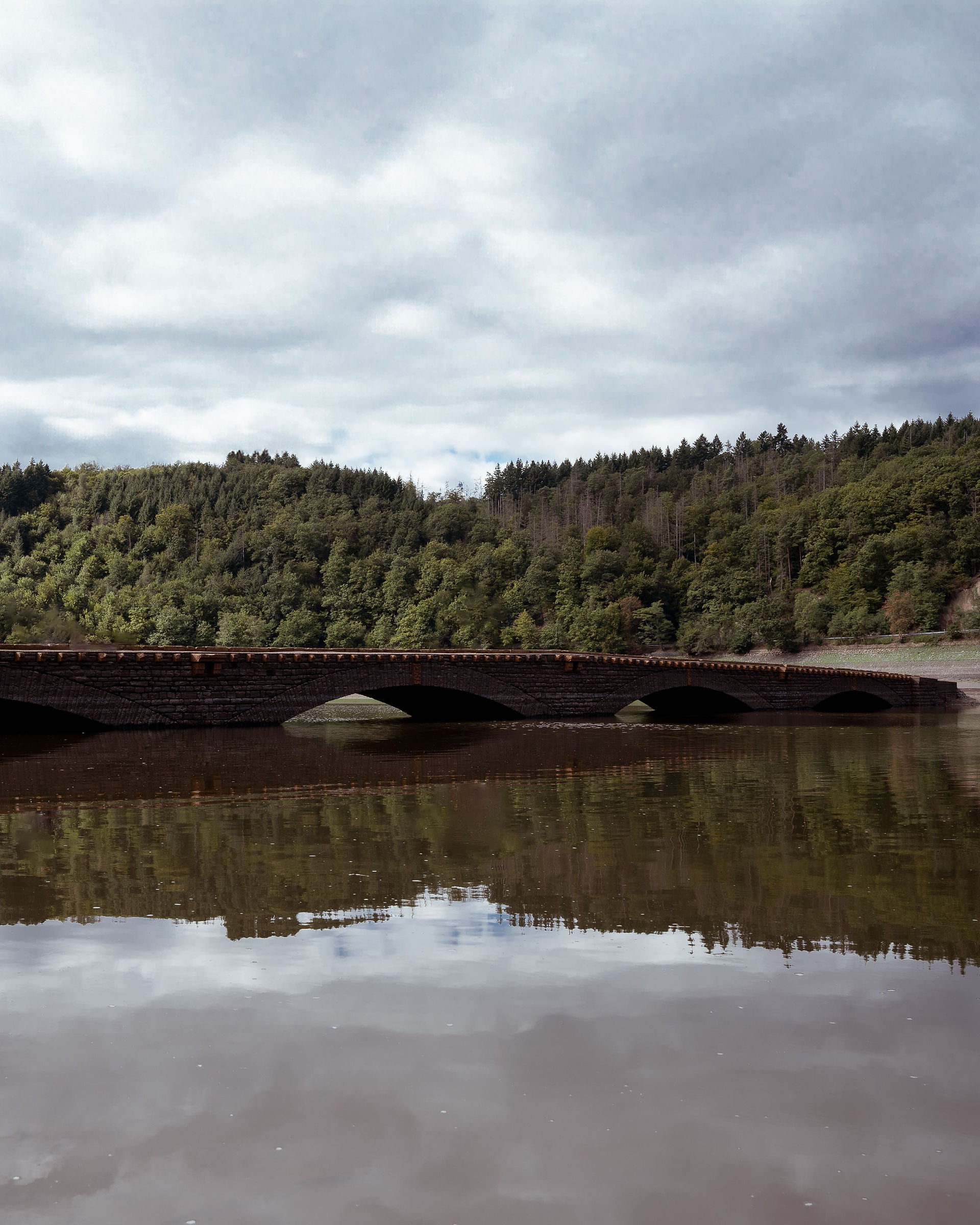Aseler Brücke im Edersee-Atlantis