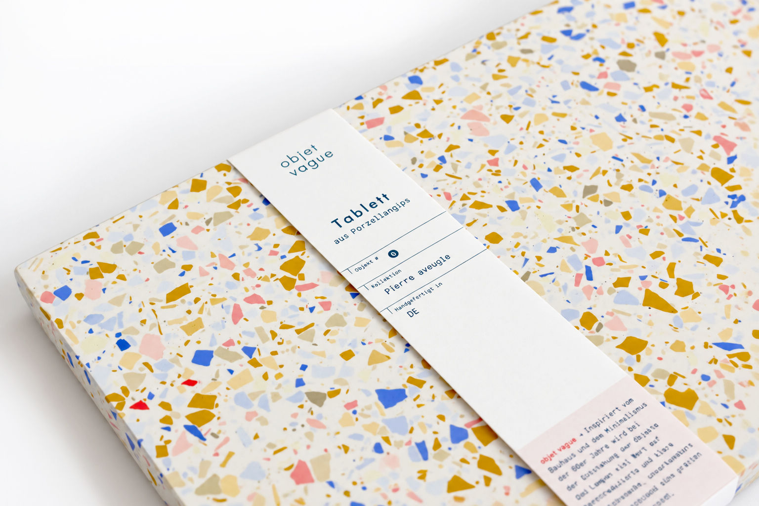 Terrazzo Tablett