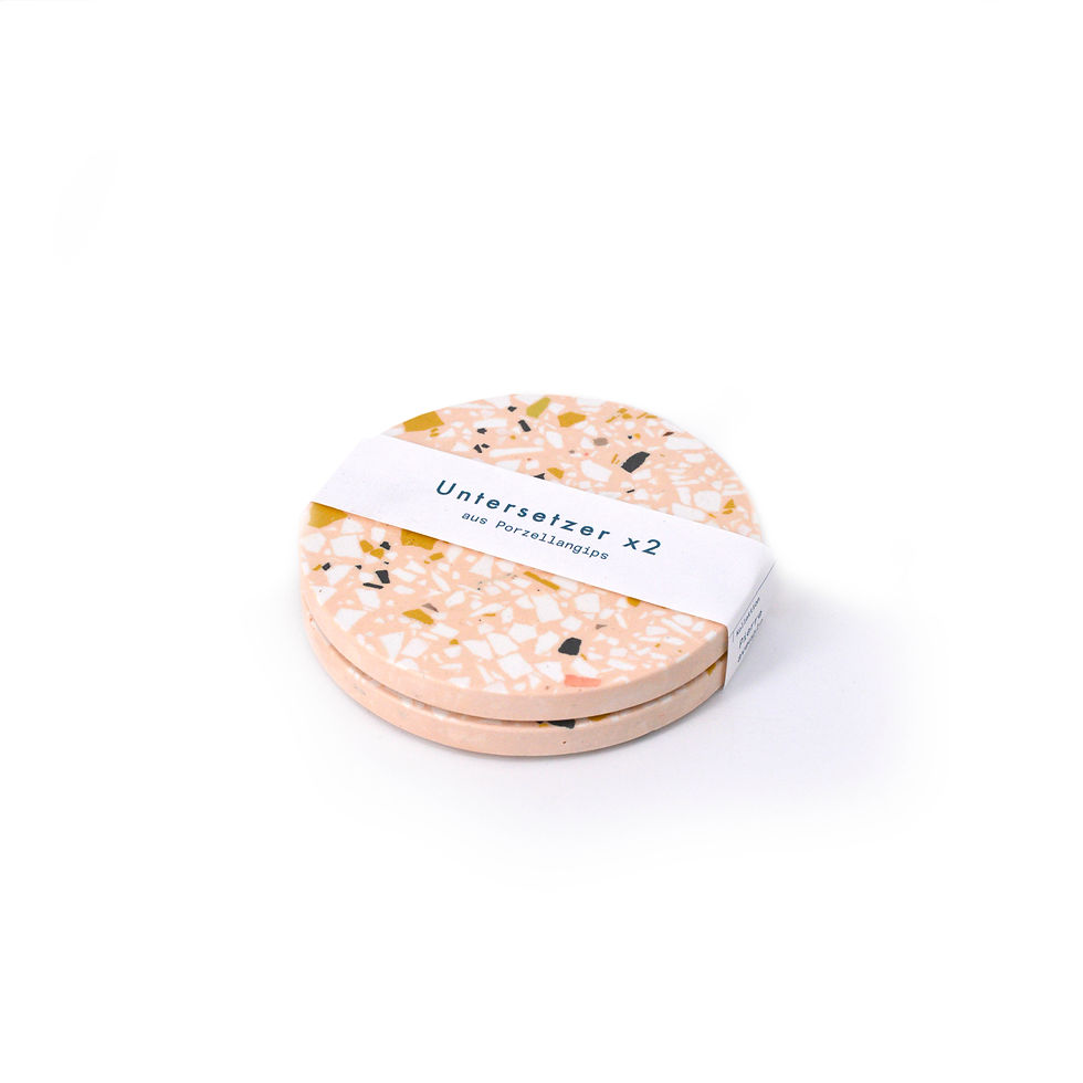 Miniaturbild: Terrazzo Untersetzer x 2