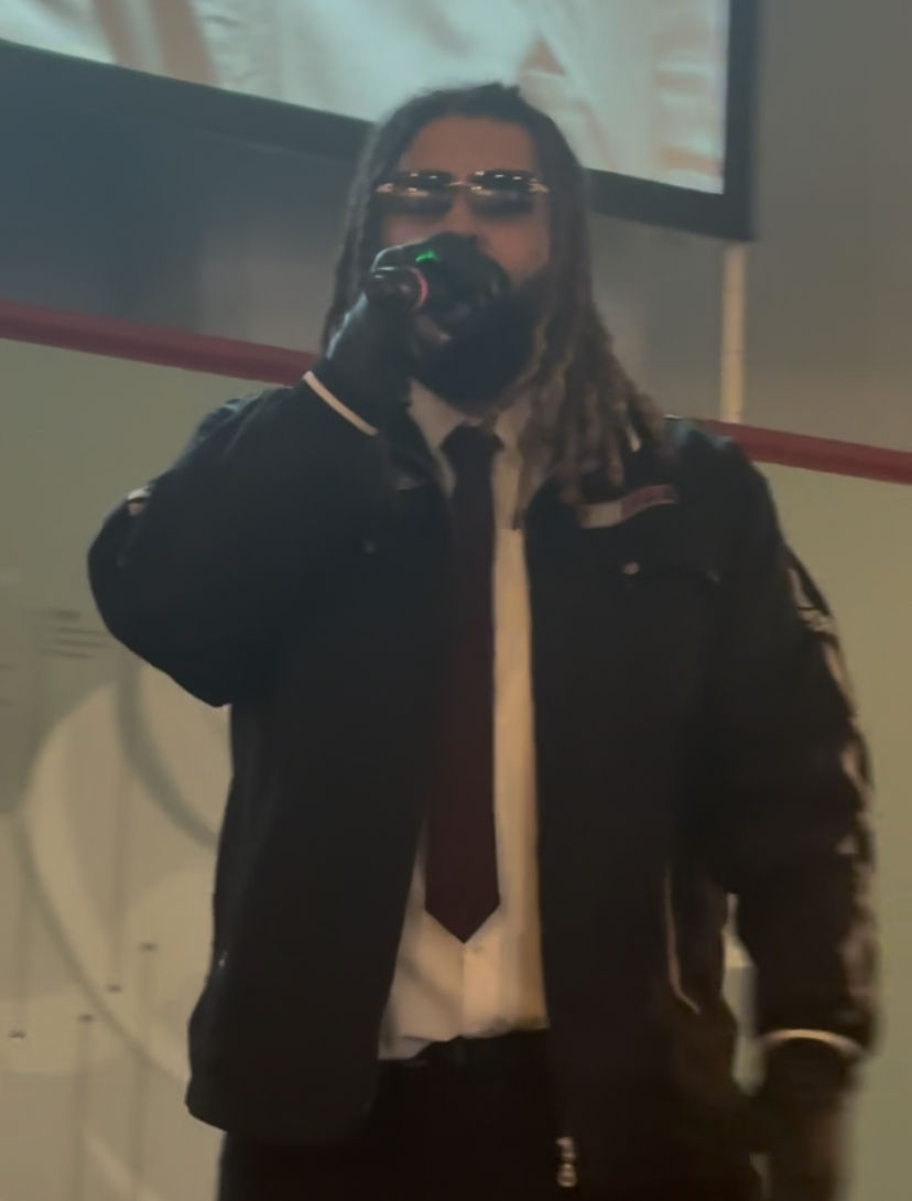 Zulu Abantu performing at the 51st anniversary of Hip Hop at Leeds City Museum