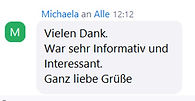 Testimonial von Eltern über WhatsApp 2