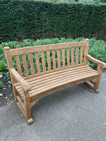 Alan Rickman Bank Hyde Park