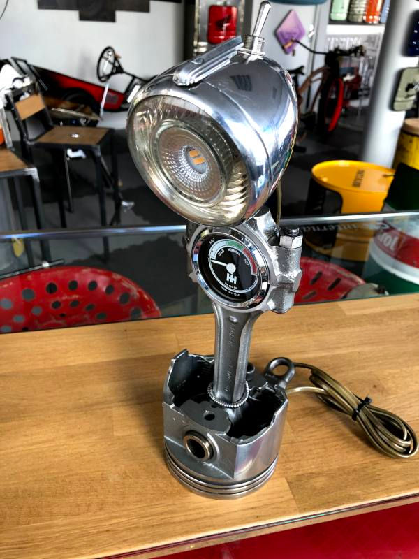 Miniature : Lampe bureau piston-bielle N°12