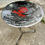 Miniature : Table fût / bidon d'huile DODGE