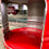 Miniature : Table basse fût d'huile / roulettes