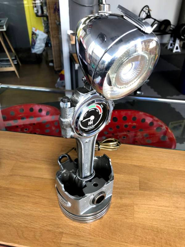 Miniature : Lampe bureau piston-bielle N°12