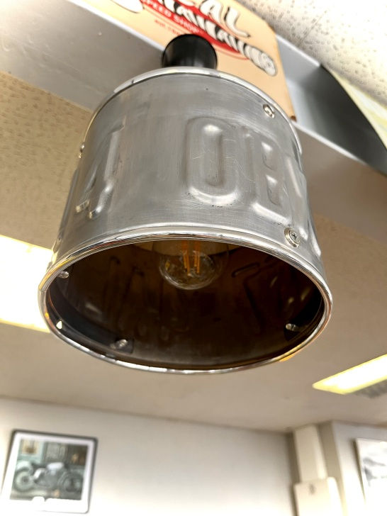Miniature : Lampe suspendue plaque immatriculation