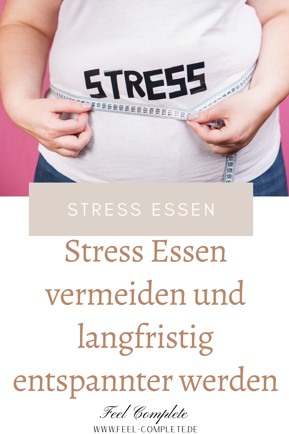 Stress führt zu Übergewicht