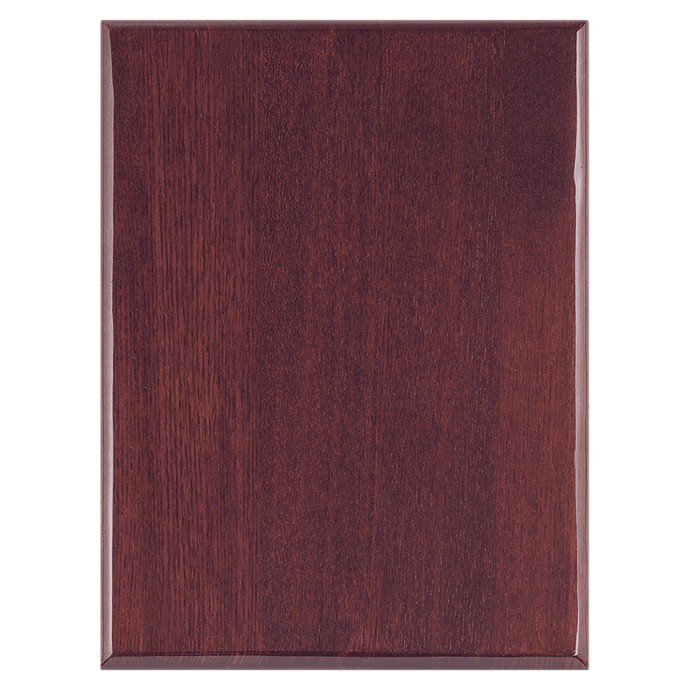 Thumbnail: Rosewood Piano Finish Plaque