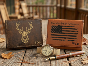 Wallets for men custom Engraved