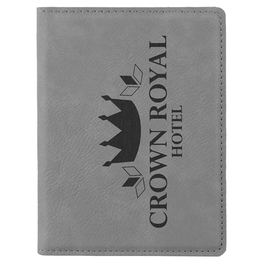 Thumbnail: 4 1/4" x 5 1/2" Leatherette Passport Holder