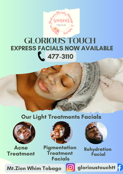 Gray Simple Promo Facial Consult Flyers (3)