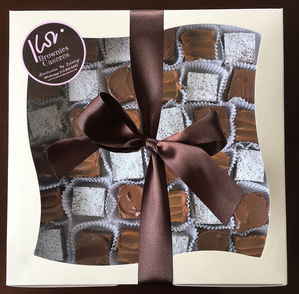 Miniatura: Caja de Minibrownies Surtidos