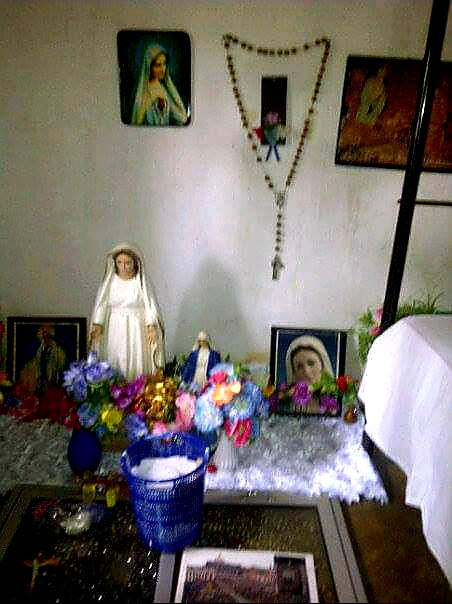 Apparition Room where the Blessed lady appeared