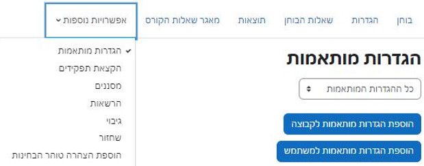 הגדרות מותאמות לבוחן דרך אפשרויות נוספות.JPG