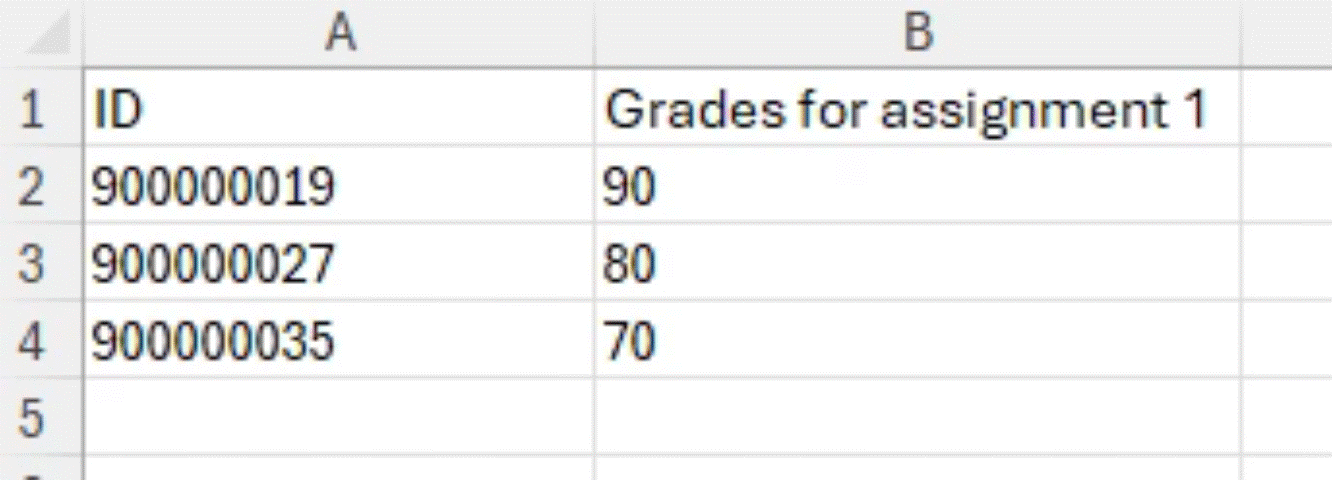 Import grades - Copy the columns from Excel.gif